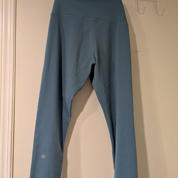 Lululemon Wunder Train Leggings - Light Blue - Size 10 - Picture 2 of 4